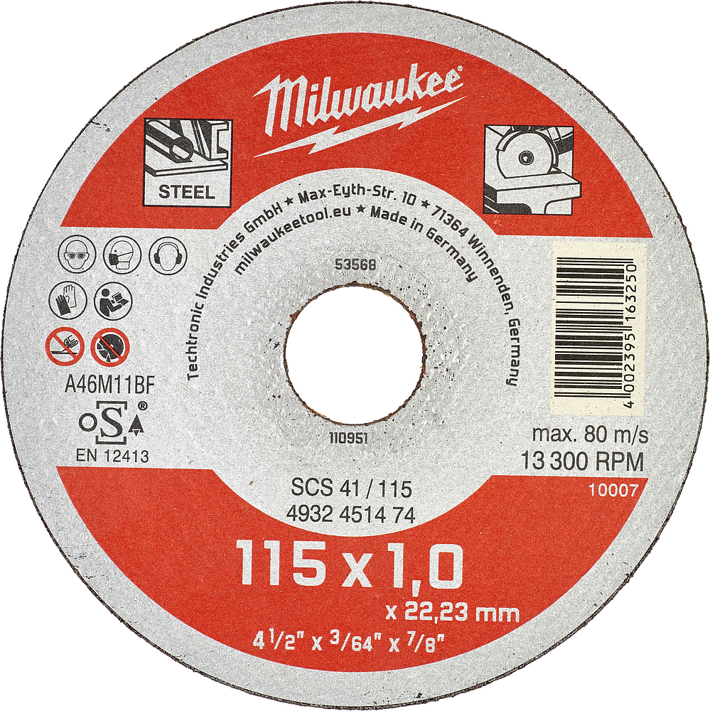 DISQUES À TRONÇONNER